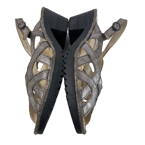 Fly London Open Toe Leather Sandals Size 38 - Picture 5 of 8